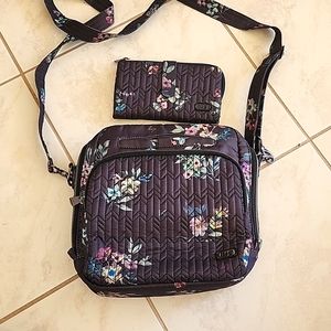 Lug Ranger crossbody and Tram Wallet combo